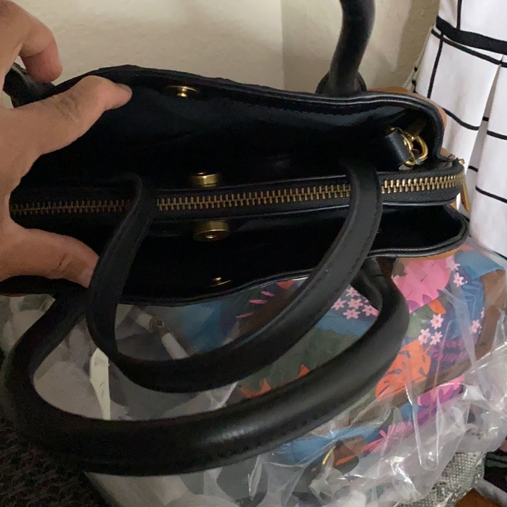 Fossil Lana Satchel Stripe Multi - Picture 6 of 6